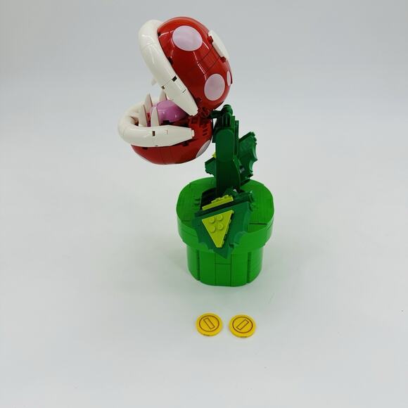 Complete! LEGO Super Mario 71426 Piranha Plant. No Box. No Instructions - Picture 5 of 10